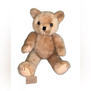17”tall Vintage Jointed Teddy Bear Plush Stuffed Animal Posable Silvestri VC373